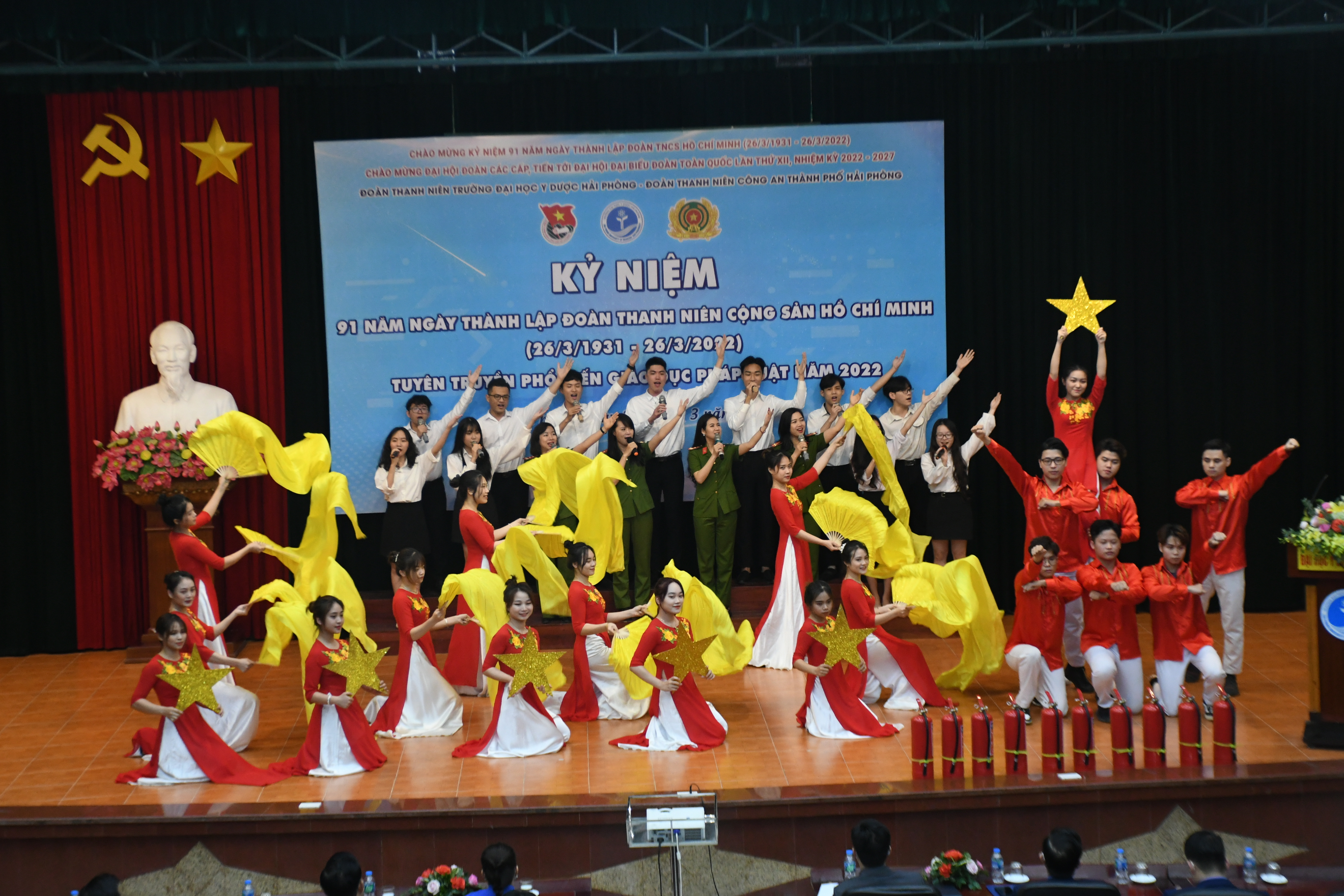 Thanh niên CATP & Trường Đại học Y dược Hải Phòng: Tuyên truyền phổ biến, giáo dục pháp luật năm 2022